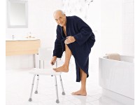 Ridder Badstuhl Sam Weiss (HxBxT) 32 x 9 x 41 cm Ridder Badstuhl Sam Weiss (HxBxT) 32 x 9 x 41 cm