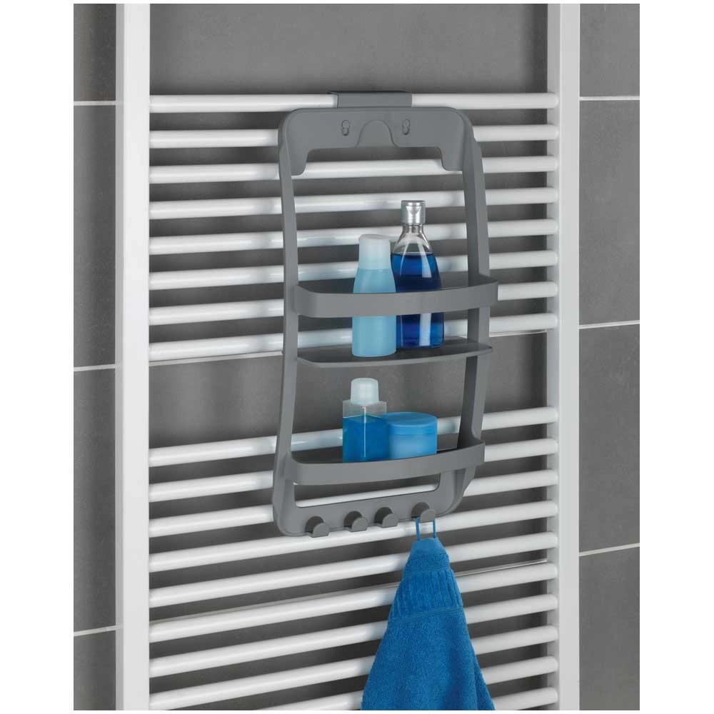 Wenko Badregal Universal Kunststoff Anthrazit Höhe 54,5 cm kaufen bei OBI