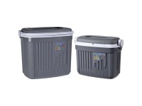 Kühlbox 2er-Set Grau