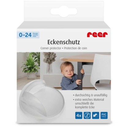 Reer Eckenschutz TPE Transparent 4 Stk.