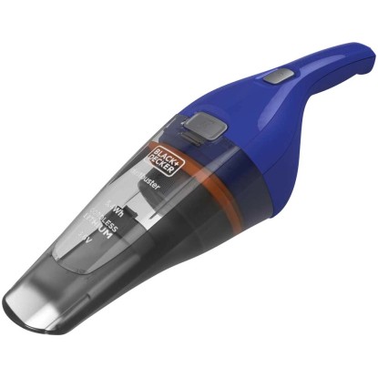 Black+Decker Akku-Handstaubsauger Dustbuster NVC115WA Kobaltblau inkl. Zubehör