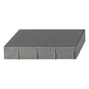 Pavé carré gris foncé Kann Vero Maxx graphite avec surface fine.