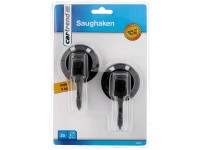 Cartrend Saughaken Schwarz 6 kg / 2 Stk.