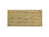 Pletscher Sichtschutzzaun Rhodos Kiefer Grün imprägniert 90 x 180 cm