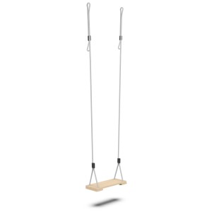 Altalena Exit GetSet per Monkeybars: altalena in legno con corda, regolabile in altezza per sport e fitness.