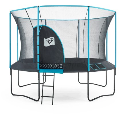 TP Toys Trampolin Genius Blau-Schwarz Ø 366 cm