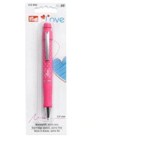 Prym Love portamine rosa a punta fine 0,9 mm per marcature precise.