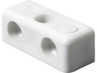 Hettich Kunststoff-Eckverbinder Block 12 x 12 x 35 mm Weiss 20 Stk.