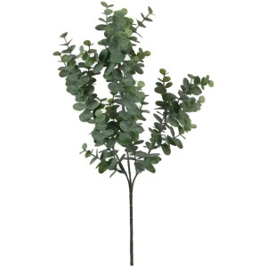 Ramo di eucalipto artificiale verde Mica Decorations, altezza 65 cm.