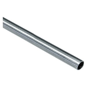 Gardinia Stange New York, Ø 12 mm, Edelstahl, 120 cm. Stilvolle Gardinenstange für moderne Fensterdekoration.