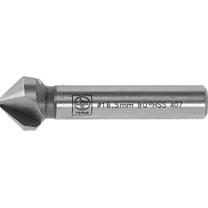 LUX Senker Comfort Ø 16 mm fraise à chanfreiner en acier HSS pour un fraisage et un ébavurage précis.