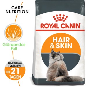 Royal Canin Hair & Skin Care cibo secco per gatti, confezione da 400g per un pelo sano.