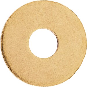 Rondelle de carrossier laiton Ø 6,4 x Ø 18 mm / 8 pcs
