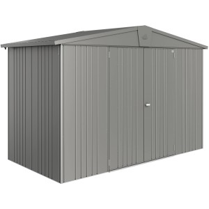 Abri de jardin en métal Biohort Europa, gris quartz métallisé, 4,6 m².