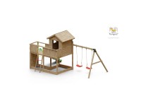 Fungoo Spielturm Galaxy Braun (HxBxT) 274 x 487 x 332 cm