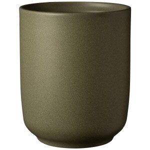 Vase à orchidées Söndgen Bari Blossom en eucalyptus, Ø 13 cm, hauteur 15 cm.