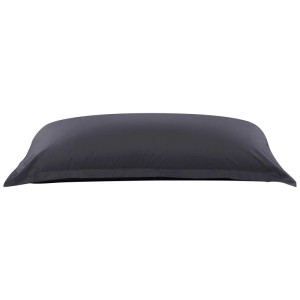 Beliani pouf sacco Fuzzy, nero, 180x140 cm. Comodo pouf da interno per zona giorno e notte.