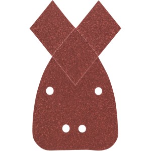 Feuilles abrasives multiples Bosch DIY K80, grain 80 pour ponceuses multiples, pour poncer le bois, la peinture, le vernis.