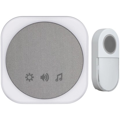 Steffen Funkgong eckig Reichweite max. 200 m Grau