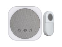 Steffen Funkgong eckig Reichweite max. 200 m Grau