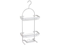 MSV Duschregal Aluminium Satiné 2 Ebenen MSV Duschregal Aluminium Satiné 2 Ebenen