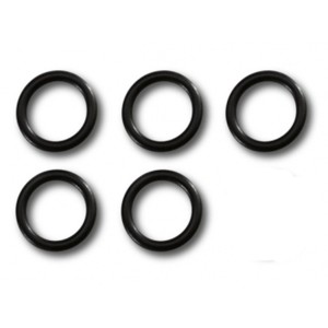 Kit de joints toriques Kärcher pour accessoires de nettoyeur haute pression, 5 pièces, noir.