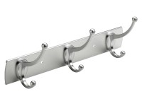 Hettich Garderobenleiste matt 3 Haken