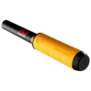 Détecteur de métaux Minelab Pro-Find 15 Pinpointer, jaune/noir, étanche jusqu'à 1,5 m.