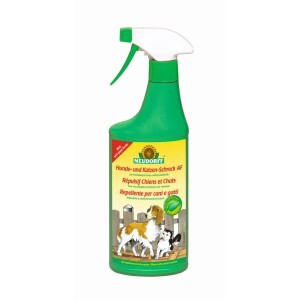 Neudorff Repellente per cani e gatti AF, flacone spray verde per la dissuasione degli animali.