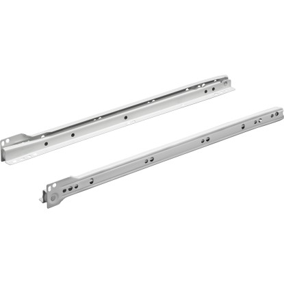 Hettich Guida per estrazione parziale FR 302 600 mm acciaio bianco 1 pz.