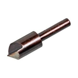 Fraise à chanfreiner LUX 12 mm pour bois et métaux non ferreux, gros plan.
