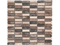 Mosaikmatte Naturstein Atlas Multicolor 30 x 30 cm Mosaikmatte Naturstein Atlas Multicolor 30 x 30 cm