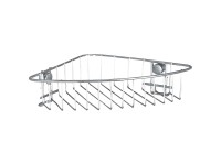 Wenko Eckablage Classic Stahl verchromt (HxBxT) 6 x 26,5 x 19,5 cm Wenko Eckablage Classic Stahl verchromt (HxBxT) 6 x 26,5 x 19,5 cm