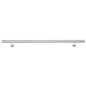Kit de main courante compact, 1200 mm, en acier inoxydable pour intérieur et extérieur.