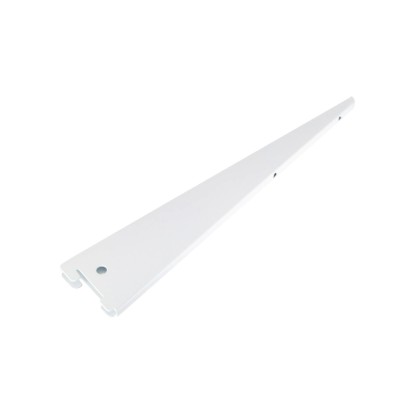 Console pour crémaillère en U Blanc 37 cm