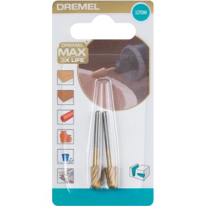 Set di frese Dremel Max 117DM, accessorio per utensili miniaturizzati.