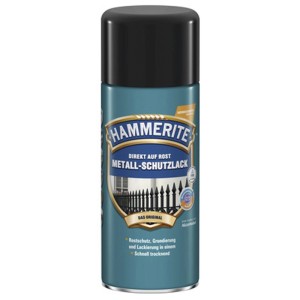 Hammerite Metall-Schutzlack Spray, Anthrazitgrau matt, 400ml Dose.