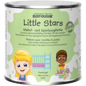 Barattolo di vernice per mobili e giocattoli Little Stars Feenhügel, opaca. Certificata per giocattoli.