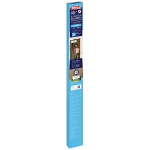 Confezione della zanzariera a telaio in alluminio tesa® Insect Stop per porta, antracite.