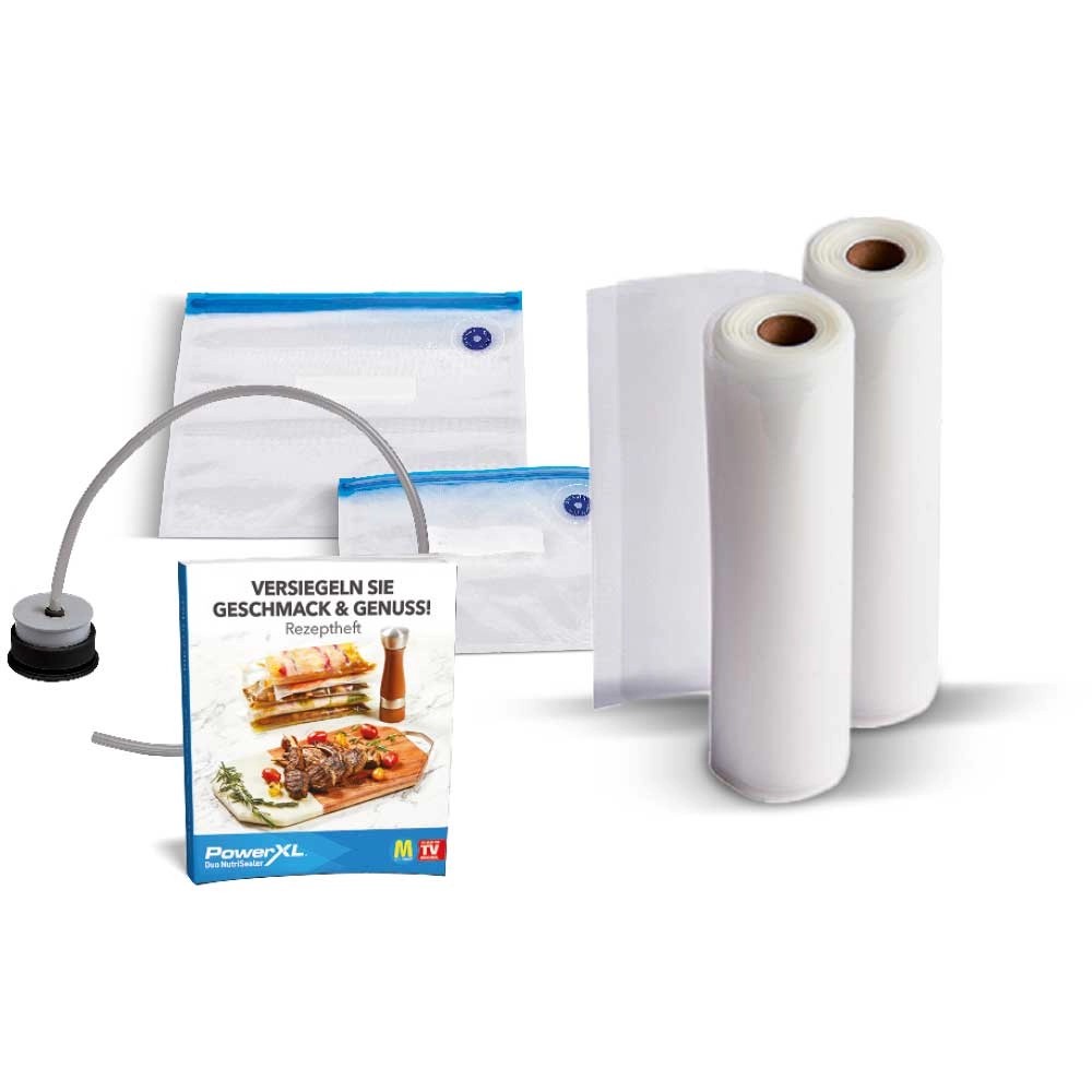 Lot De 2 Rouleaux Sous-vide 20 X 600 Cm Pour Machine à Emballer Sous Vide Magic