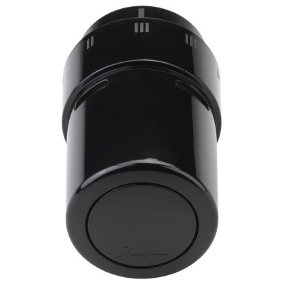 Danfoss Thermostatkopf Rax Design Schwarz 1/2" x 1/2"