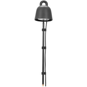 Elho Lampada di coltivazione Leaf light care nera, lampada LED regolabile per la coltivazione di piante.