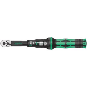Chiave dinamometrica Wera Click-Torque A 5, 6,3 mm (1/4), con cricchetto reversibile per avvitature precise.
