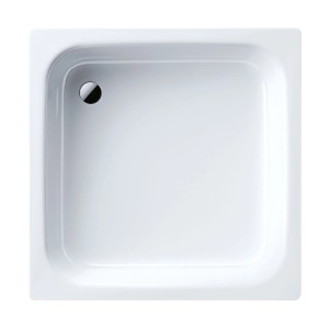 Receveur de douche carré Kaldewei Sanidusch blanc, 80x80 cm.