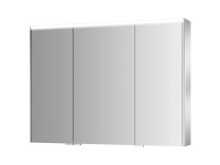 Jokey Spiegelschrank Dekor Alu III Spiegel (HxBxT) 73,5 x 100 x 16,6 cm