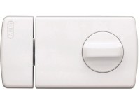 Abus Tür-Zusatzschloss 2110 B/DFNLI Weiss
