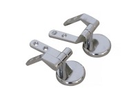 MSV WC-Sitz-Scharniere Zink Chrom (HxBxT) 8 x 4 x 3 cm MSV WC-Sitz-Scharniere Zink Chrom (HxBxT) 8 x 4 x 3 cm