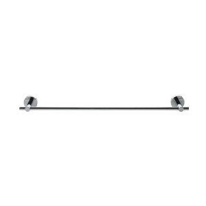 Nie Wieder Bohren Porte-serviettes Smooz, chrome brillant, 64 cm. Porte-serviettes pour salle de bain.
