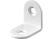 Hettich Stuhlwinkel 20 x 20 x 15 mm Stahl pulverbeschichtet Weiss 10 Stk.