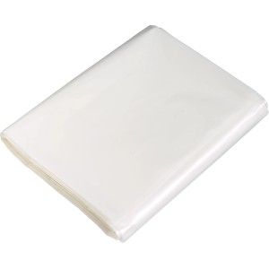 Bâche de protection transparente LUX, 4x5m, 45my, pour la protection lors des travaux de rénovation.